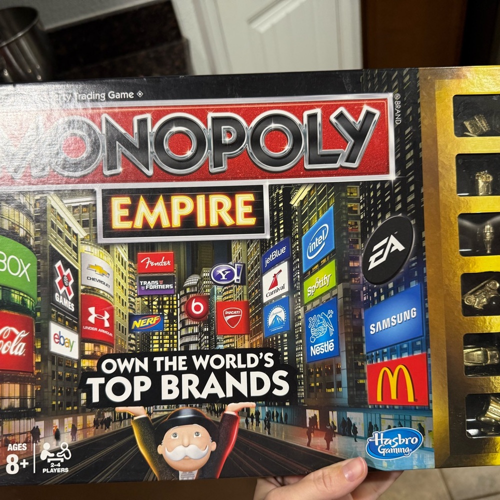 Hasbro Monopoly Empire Game with Vibrant Colors